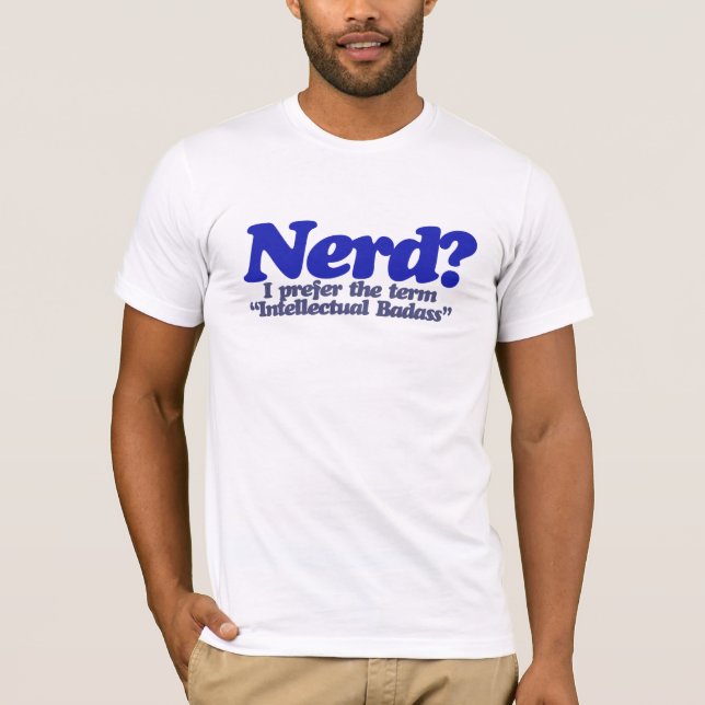 T-shirt Humour nerd (Devant)
