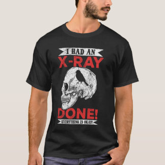 T-shirt Humour noir X-Ray et style Macabre