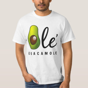 T-shirt Humour Ole Guacamole Avocado