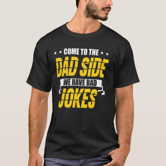 T-shirt Humour Papa Plaisanterie Chargement S'Il Vous Plaî (Devant)