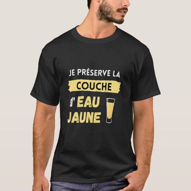 T-shirt Humour Pastis Pour L'Alcool De Beauté Et Aperitif (Devant)