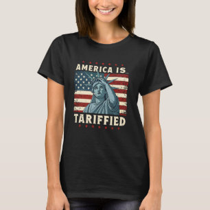 T-shirt Humour politique tarifé l'Amérique est terrorisée