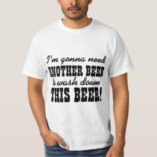 T-shirt Humour potable de bière drôle