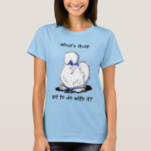 T-shirt Humour poulet KiniArt Silkie