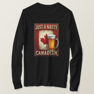 T-shirt Humour Prévu Avec Image De Bière