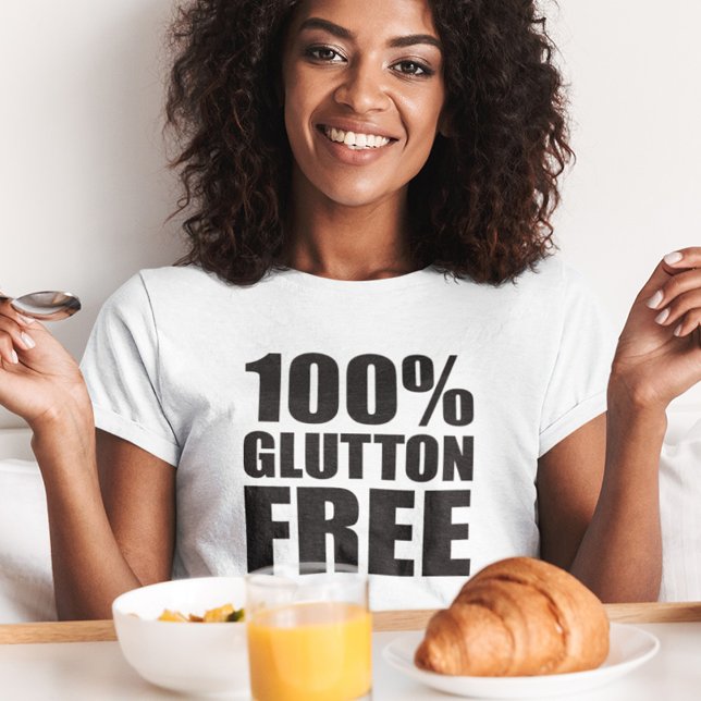 T-shirt Humour sans glutton régime alimentaire (Créateur téléchargé)