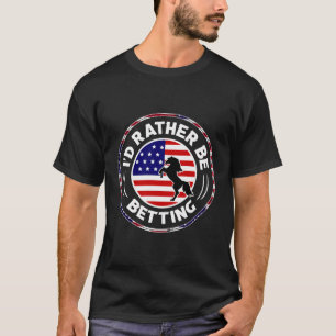 T-shirt Humour Sarcastique Horse Citation I I’D Plutôt Ê