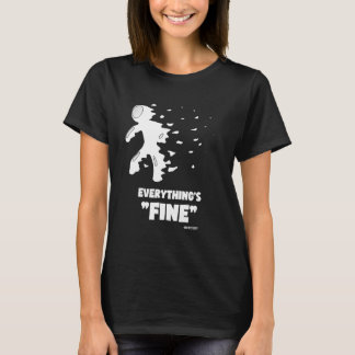 T-shirt Humour sarcastique planétaire TOUT VA BIEN MERCURE