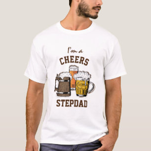 T-shirt Humours de bière STEPDAD