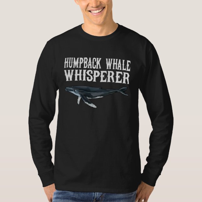 T-shirt Humpback Whale Wisperer  Whale (Devant)