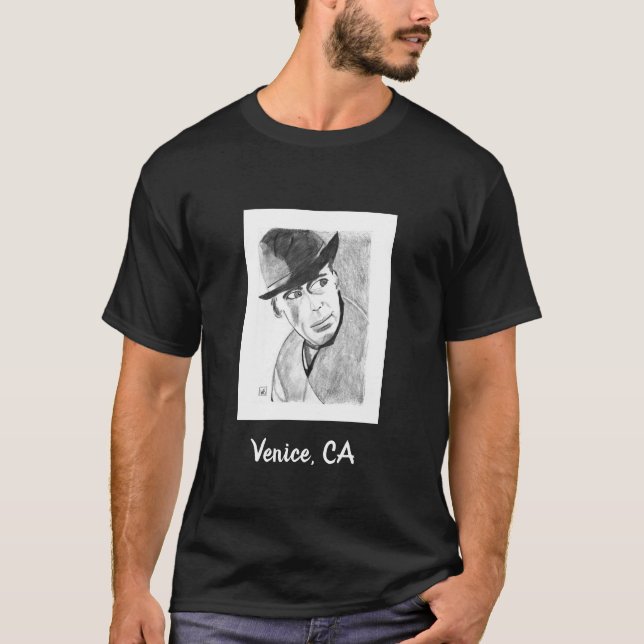 T-shirt Humphrey Bogart (Devant)