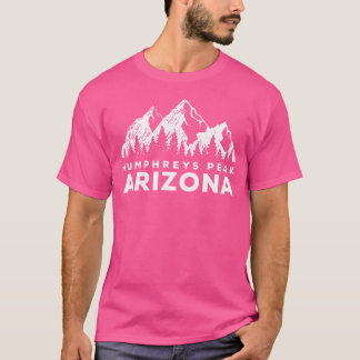 T-shirt Humphreys Peak Arizona Escalade Et Randonnée Mount