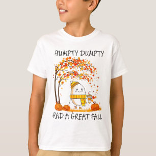 T-shirt Humpty Dumpty a fait une grande chute Œuf drôle de