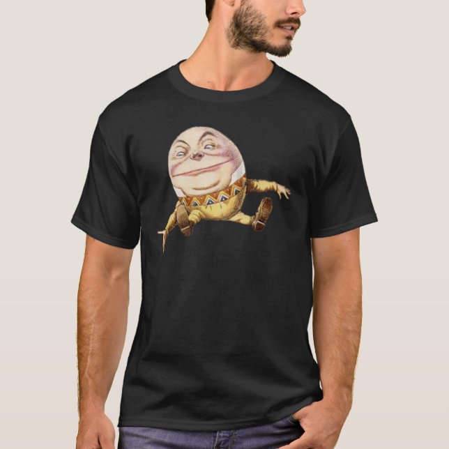 T-shirt Humpty Dumpty d'Alice au pays des merveilles (Devant)