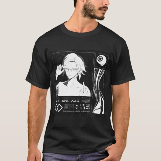 T-shirt Hundred Line - Eito Aotsuki Graphique (Devant)