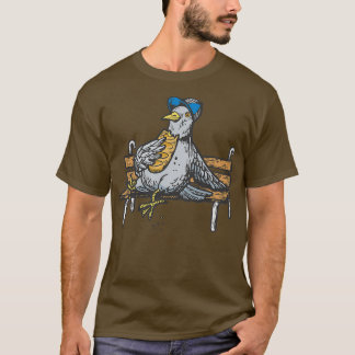 T-shirt Hungry Pigeon cadeaux amusants pour les amateurs d