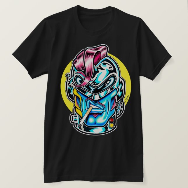 T-shirt Hunkuloid™ : Axel Geargrinder™ (Design devant)