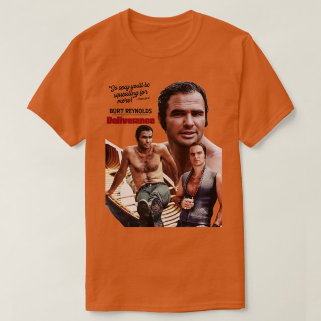 T-shirt Hunky Burt Dans La Livraison (Design devant)