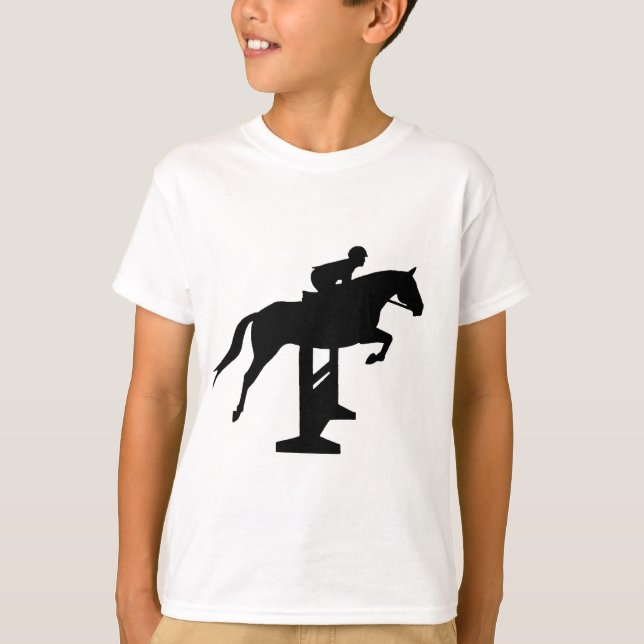 T-shirt Hunter Jumper Horse & Rider (Devant)