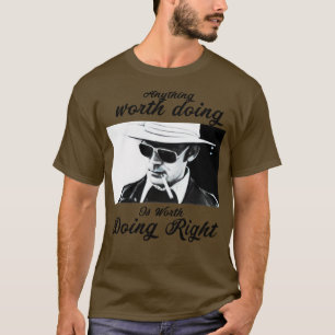 T-shirt Hunter S Thompson