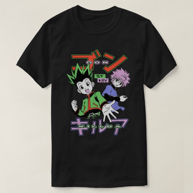 T-shirt Hunter x Hunter Gon et Killua (Design devant)