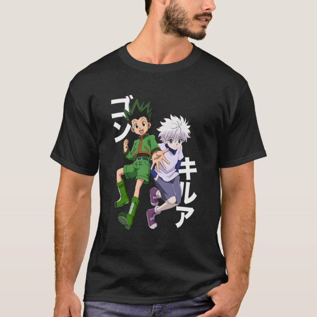 T-shirt Hunter X Hunter Gon Et Ua (Devant)