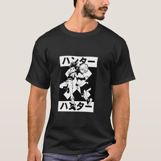 T-shirt Hunter X Hunter Gon & Kilua (Devant)