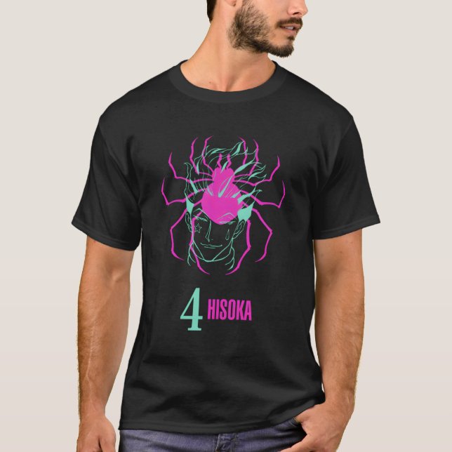 T-shirt Hunter X Hunter Phantom Troupe 4 Hisoka (Devant)