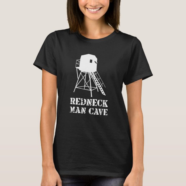 T-shirt Hunting Blind Man Cave Funny Deer Hunter and Hunti (Devant)