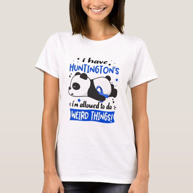 T-shirt Huntington's Awareness Month Ribbon Don (Devant)