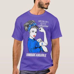 T-shirt Huntingtons Maladie Sensibilisation Indestructible
