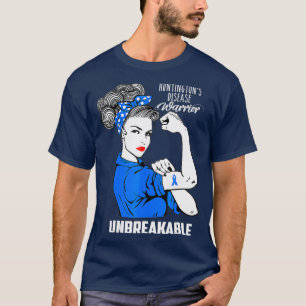 T-shirt Huntingtons Maladie Sensibilisation Indestructible