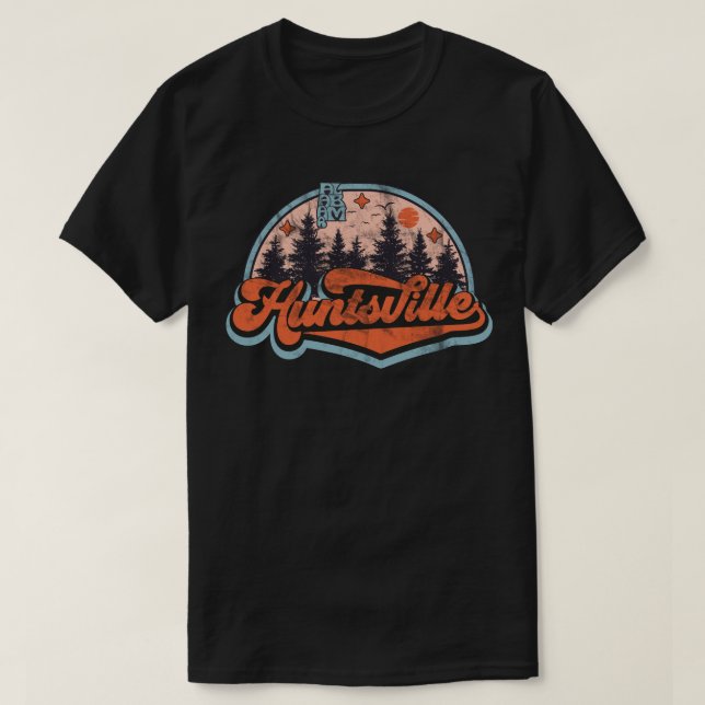 T-shirt Huntsville, Alabama (Design devant)