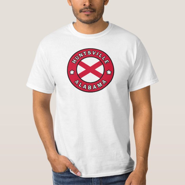 T-shirt Huntsville Alabama (Devant)