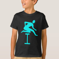 Hurdling - Cyan