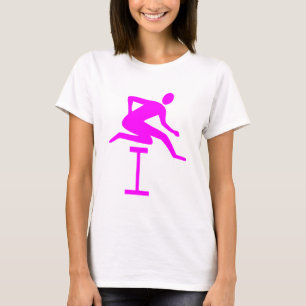 T-shirt Hurdling - Magenta