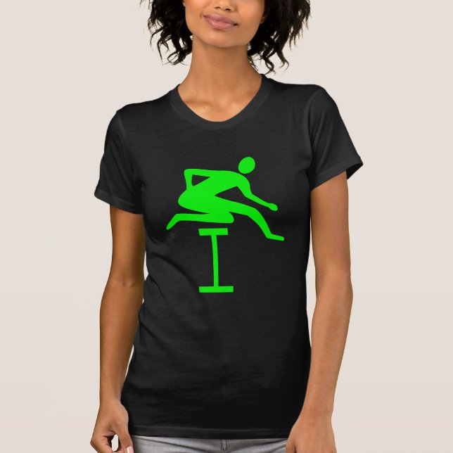 T-shirt Hurdling - Vert (Devant)