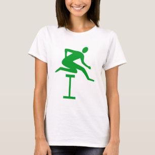 T-shirt Hurdling - Vert herbe