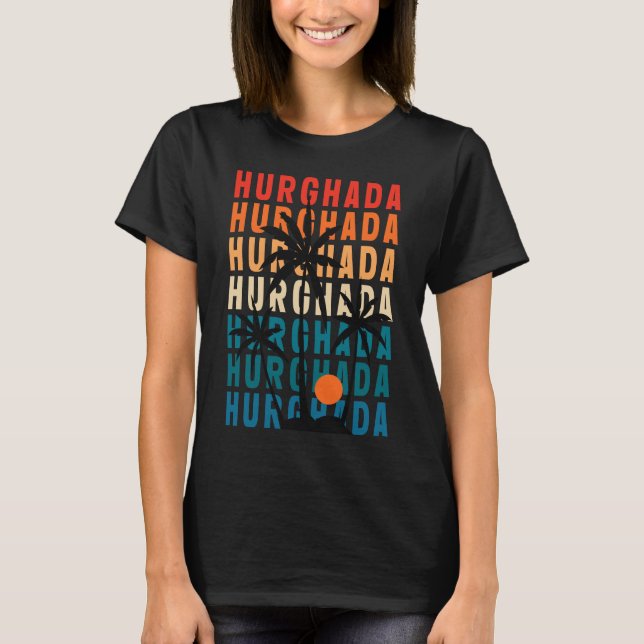 T-shirt Hurghada féminin (Devant)