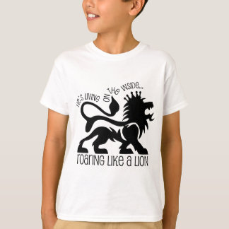 T-shirt Hurlement comme un lion