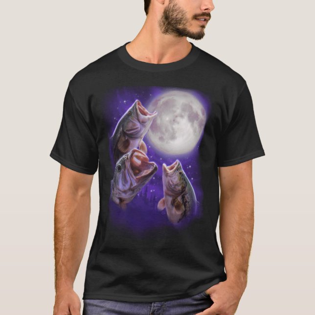 T-shirt « Hurlement » dans la nuit ?… Classique  (Devant)