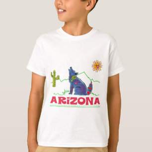 T-shirt Hurlement de coyote de l'Arizona