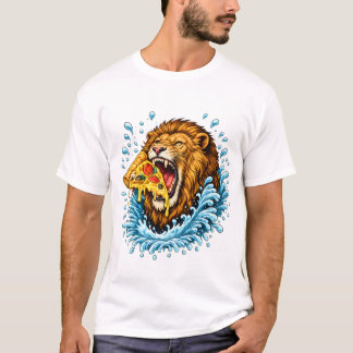 T-shirt Hurlement de Pizza