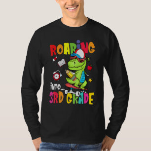 T-shirt Hurlement en 3e année Garçons dinosaures Enfants R