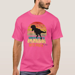 T-shirt Hurlement en pré-maternelle dinosaure retour à l'é