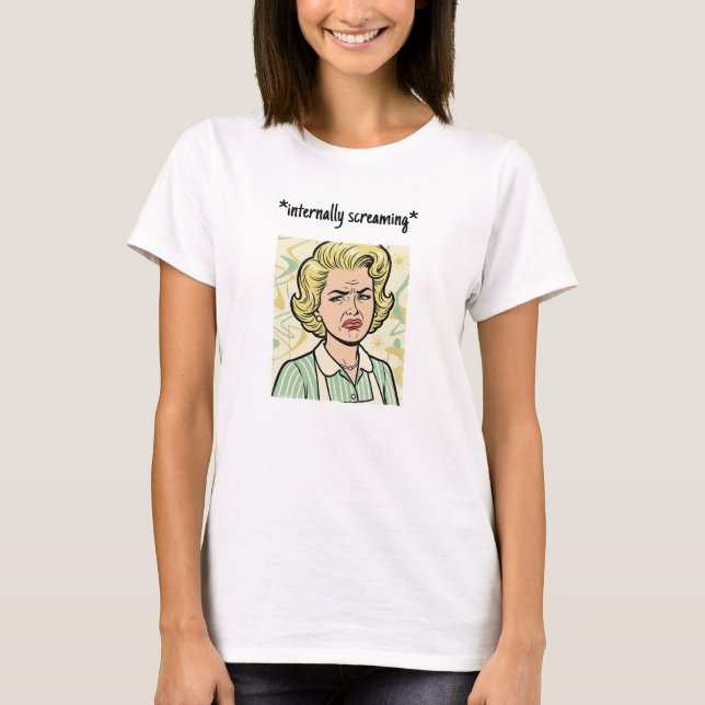 T-shirt Hurlement Intérieur (Devant)