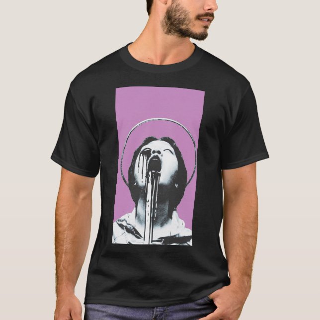 T-shirt Hurler au ciel (Devant)