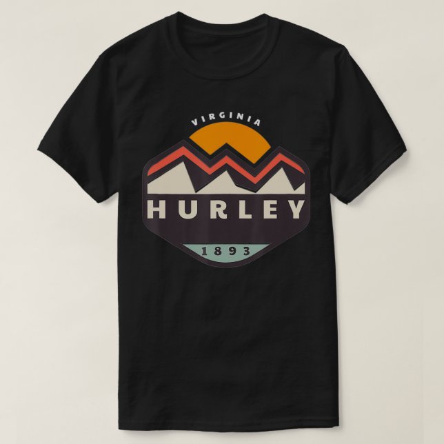 T-shirt Hurley Virginia  (Design devant)