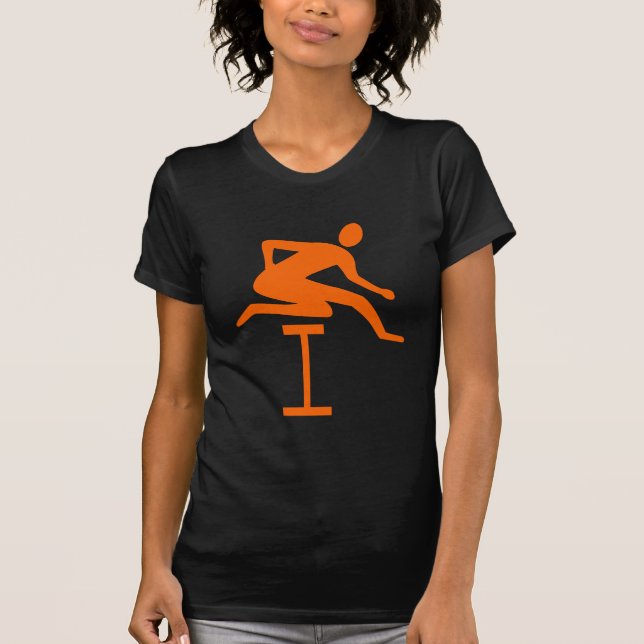 T-shirt Hurling - Orange (Devant)
