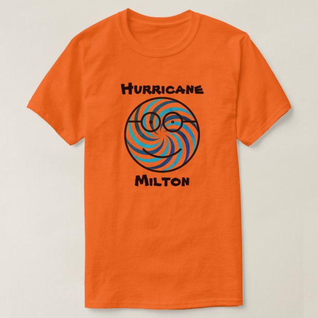 T-shirt Hurricane Milton Survivant Florida Storm (Design devant)